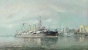 Henry J. Morgan HMS 'Fox' oil